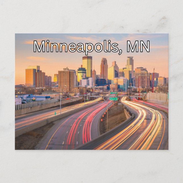 Minneapolis, MN Postcard Souvenir Postkarte (Vorderseite)