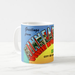 Minneapolis Postcard Tasse