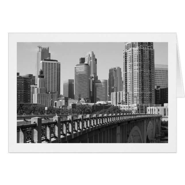 Minneapolis Skyline im Tageslicht (Vorderseite (Horizontal))