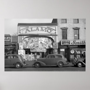 Minneapolis Street Scene, 30er Poster
