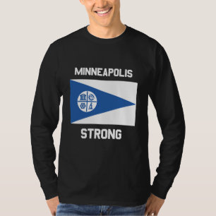 Minneapolis Strong Basic Langarm-T-Shirt T-Shirt