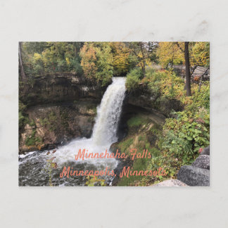 Minnehaha Falls Postkarte