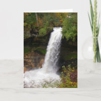 Minnehaha fällt in Herbst
