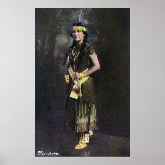 Minnehaha Portrait Poster (Vorne)