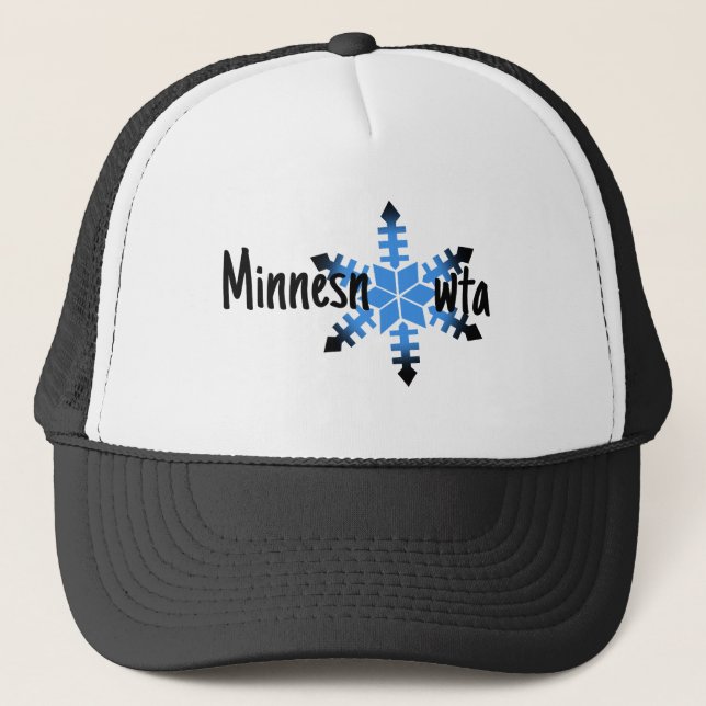 Minnesnowta Funny Truckerkappe (Vorderseite)