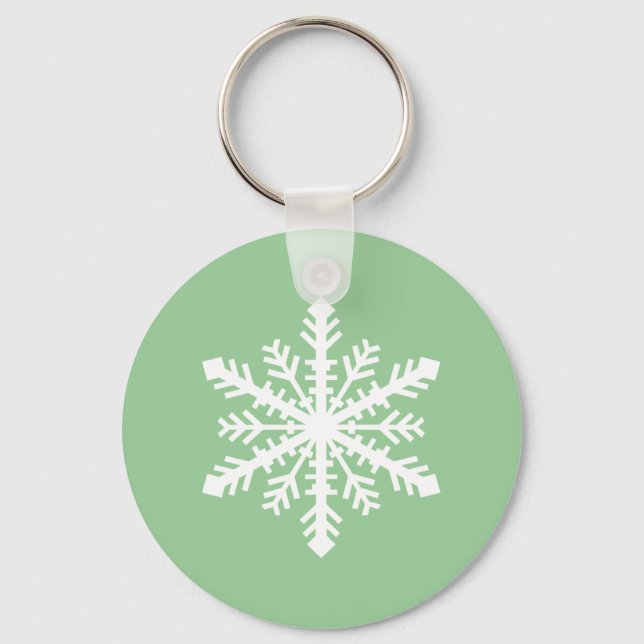 Minnesnowta Snowflake Schlüsselanhänger (Vorderseite)