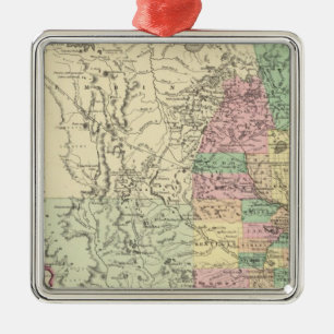 Minnesota 4 ornament aus metall