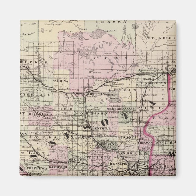 Minnesota 9 magnet (Vorne)