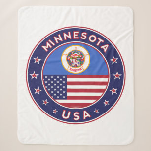 Minnesota-Aufkleber, Telefongehäuse, Tasche, Uhr Sherpadecke