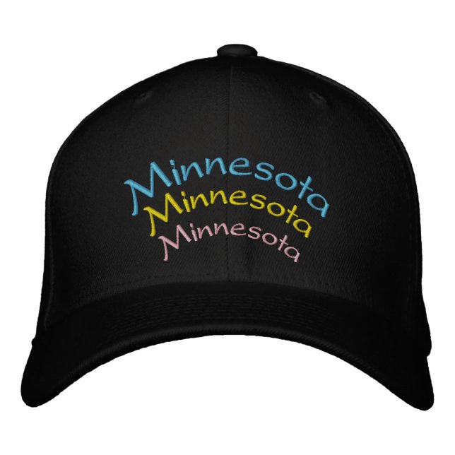 Minnesota bestickte Cap Kappe (Vorderseite)