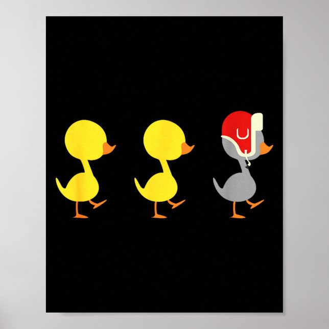 Minnesota Duck Duck G Duck Funny  Poster (Vorne)