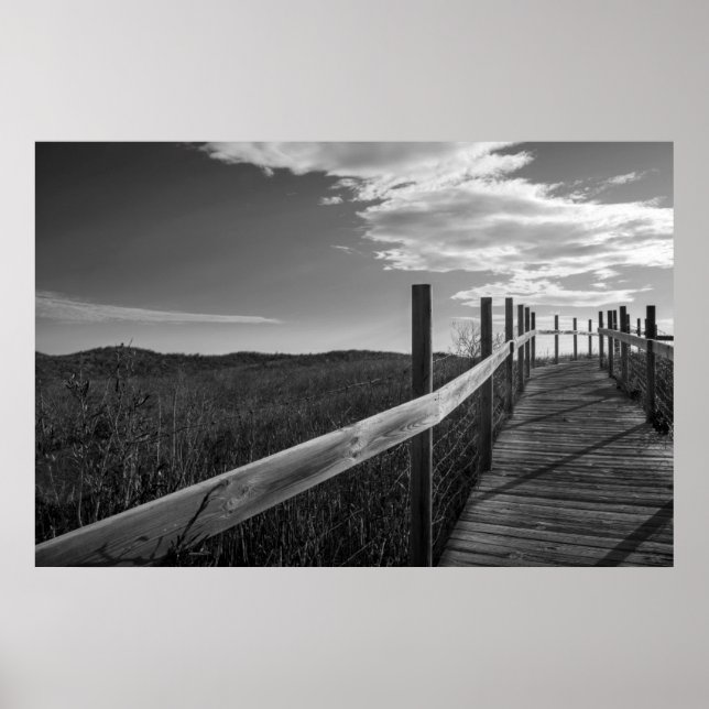 Minnesota, Duluth, Park Point, Boardwalk Poster (Vorne)