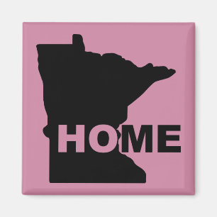 Minnesota - Ein Zuhause fern der Heimat - Kühlschr Magnet