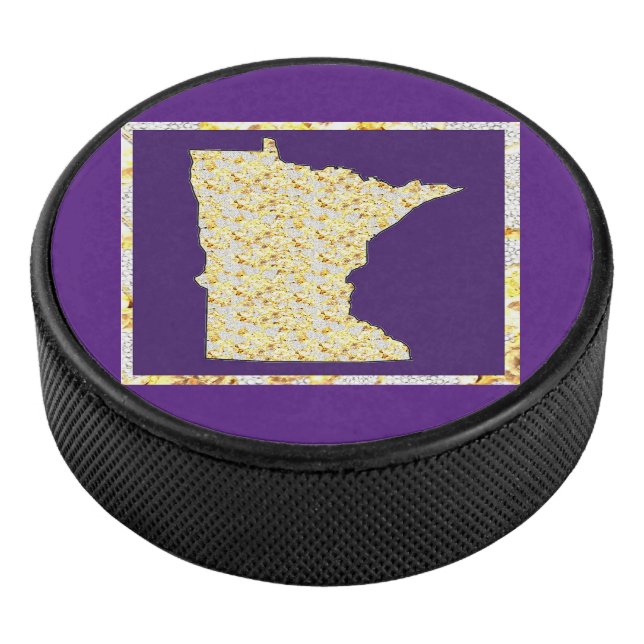 MINNESOTA EISHOCKEY PUCK (3/4)