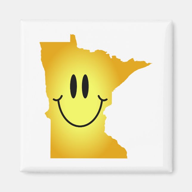 Minnesota Face Magnet (Vorne)