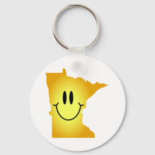 Minnesota Face Schlüsselanhänger