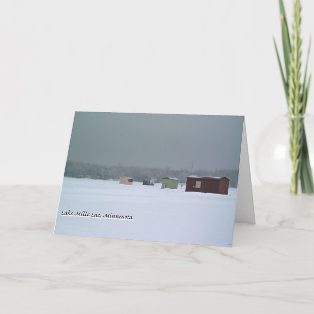 Minnesota-Feiertags-Karte Feiertagskarte (Vorderseite)