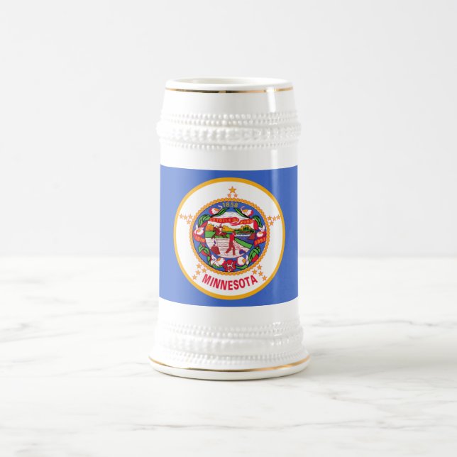 MINNESOTA FLAG BIERGLAS (Mittel)