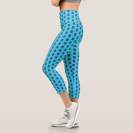 Minnesota-Flagge Capri Leggings