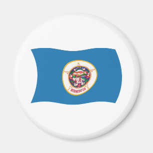 Minnesota-Flagge-Magnet Magnet