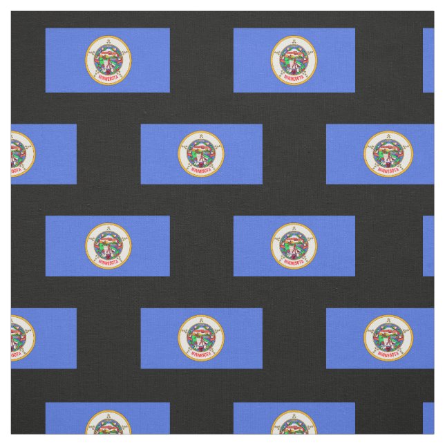 Minnesota-Flagge Stoff (Muster)