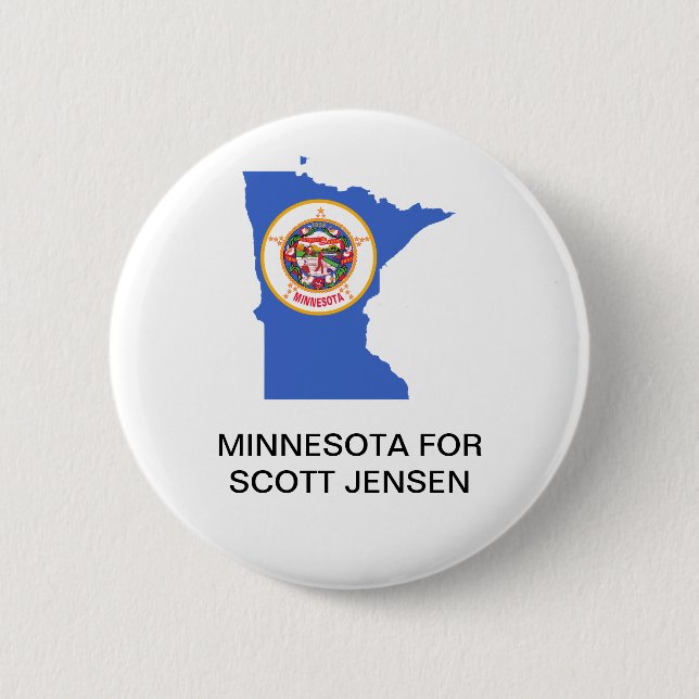 MINNESOTA FÜR SCOTT JENSEN GOVERNOR BUTTON (Vorderseite)