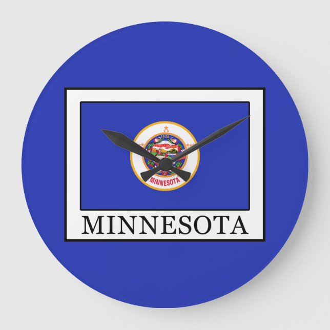 Minnesota Große Wanduhr (Vorderseite)