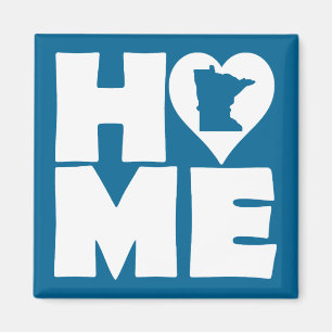 Minnesota Home Heart State Kühlschrankmagnet