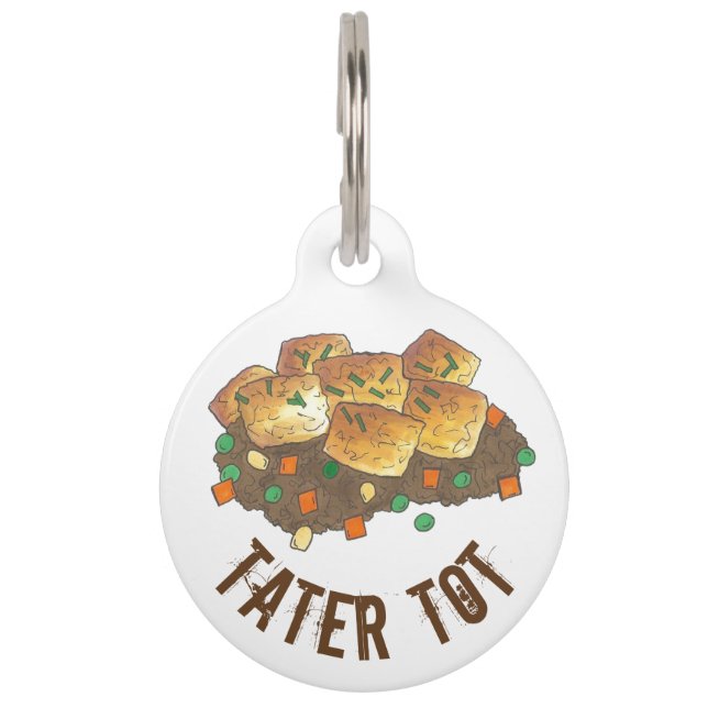Minnesota Hot Disa Tater Tot Casserole Haustiermarke (Vorderseite)