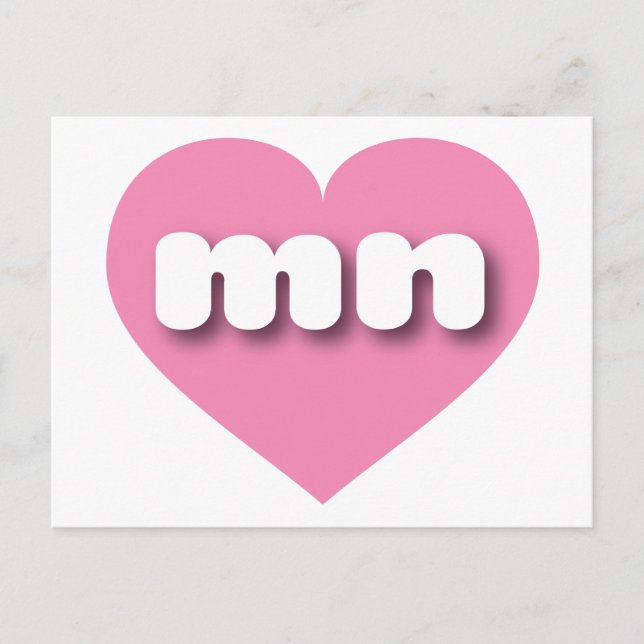 Minnesota - I Liebe Postkarte (Vorderseite)