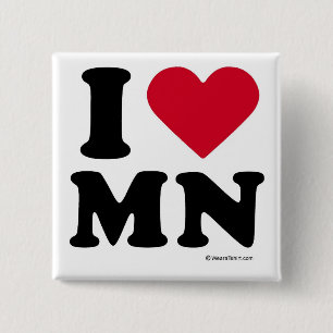 MINNESOTA - "ICH LIEBE-MANGAN" "ICH LIEBE BUTTON
