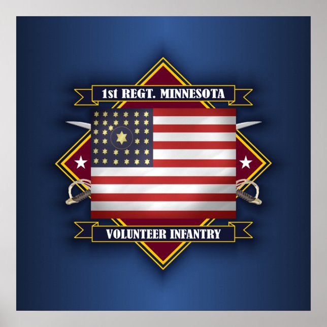Minnesota Infantry Poster (Vorne)