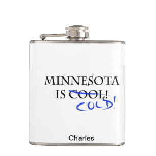 Minnesota ist Cool Flachmann