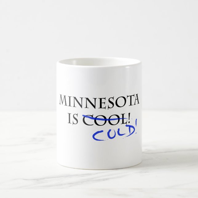 Minnesota ist Cool Kaffeetasse (Mittel)