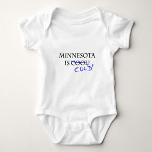 Minnesota ist Cool - und kalt! Baby Strampler