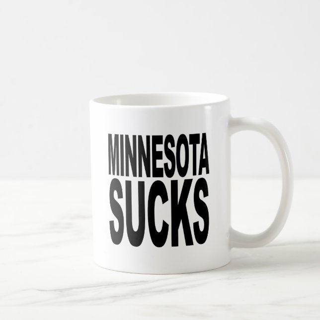 Minnesota ist zum Kotzen Kaffeetasse (Rechts)