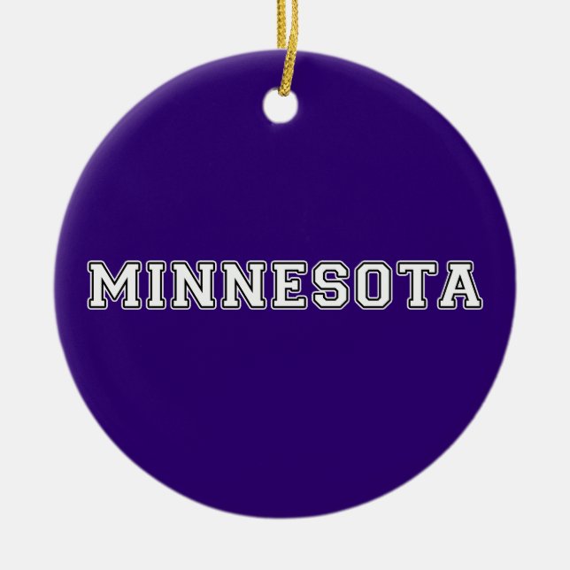 Minnesota Keramikornament (Vorne)