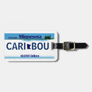 Minnesota-Kfz-Kennzeichen-Gepäckanhänger 2-Sided! Gepäckanhänger