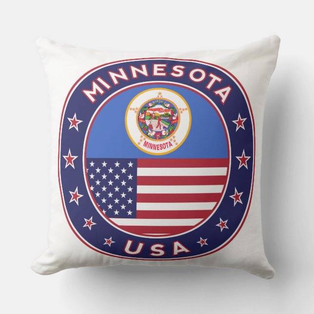 Minnesota Kissen (Vorderseite)