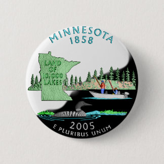 Minnesota-Knopf Button