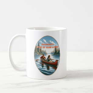 Minnesota "Land der 10.000 Seen" Kaffeetasse