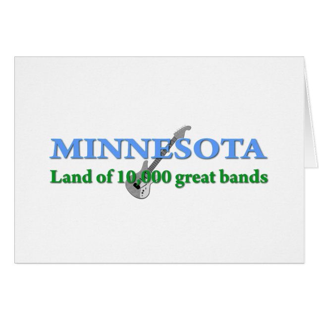 Minnesota - Land mit 10 000 Bands (Vorderseite (Horizontal))
