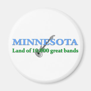 Minnesota - Land mit 10 000 Bands Magnet