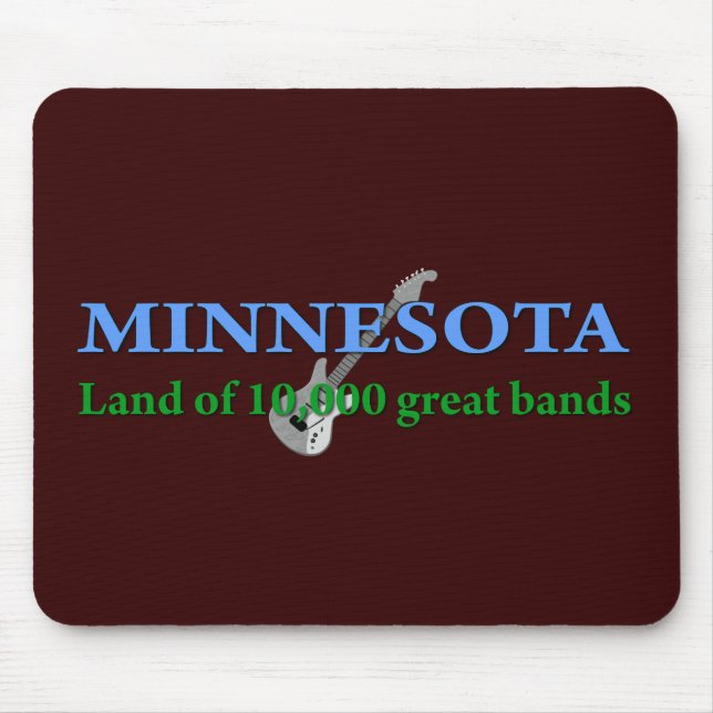 Minnesota - Land mit 10 000 Bands Mousepad (Vorne)
