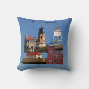 Minnesota Lighthouses Kissen