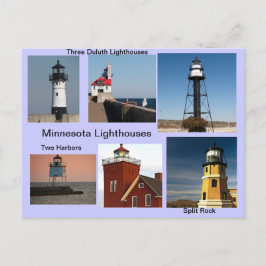 Minnesota Lighthouses Postkarte