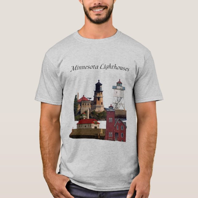 Minnesota Lighthouses Shirt (Vorderseite)
