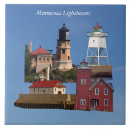 Minnesota Lighthouses Tile Fliese