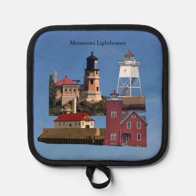 Minnesota Lighthouses Topflappen (Vorderseite)