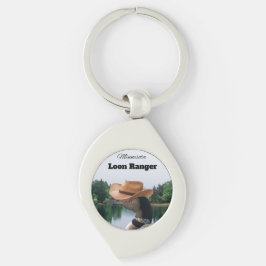 Minnesota Loon Ranger Metal Schlüsselanhänger